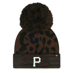 Pittsburgh Pirates '47 Women's Rosette Cuffed Knit Hat with Pom - MLB