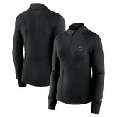 Miami Dolphins Women's Elements Quarter-Zip Jacket Black | Fanatics