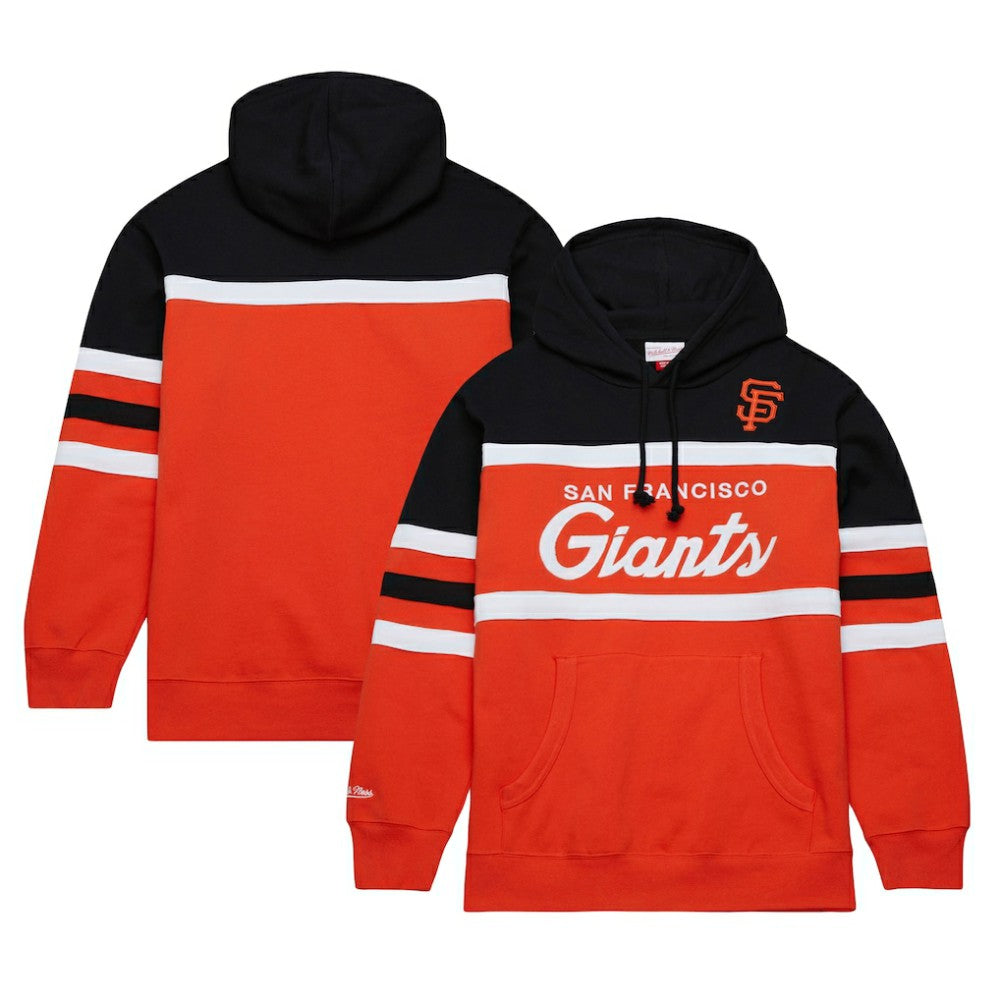 San Francisco Giants Mitchell & Ness Head Coach Pullover Hoodie - MLB