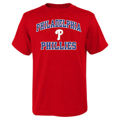 Philadelphia Phillies Youth Heart & Soul T-Shirt - MLB