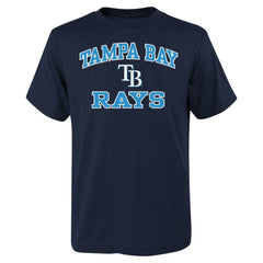 Tampa Bay Rays Youth Heart & Soul T-Shirt - MLB