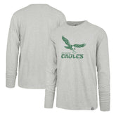 Philadelphia Eagles '47 Premier Franklin Long Sleeve T-Shirt Gray | 47 brand
