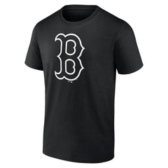 Boston Red Sox Monochrome Personalized Name & Number T-Shirt - MLB