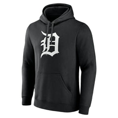 Detroit Tigers Monochrome Personalized Name & Number Pullover Hoodie - MLB