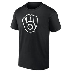 Milwaukee Brewers Monochrome Personalized Name & Number T-Shirt - MLB
