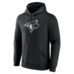 Toronto Blue Jays Monochrome Personalized Name & Number Pullover Hoodie - MLB