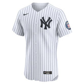 Derek Jeter New York Yankees Nike Home 2020 Hall of Fame Induction Patch Elite Player Jersey - MLB
