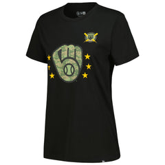 Milwaukee Brewers New Era Women's Armed Forces Day T-Shirt - MLB
