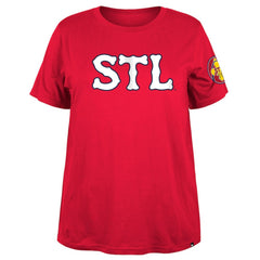 St. Louis Cardinals New Era Women's 2024 City Connect Plus Size T-Shirt - MLB