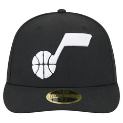 Utah Jazz Low Profile Core 59FIFTY Fitted Hat Black - NBA