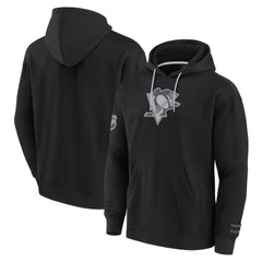 Pittsburgh Penguins Fanatics Elements Pace Pullover Hoodie - Black - NHL