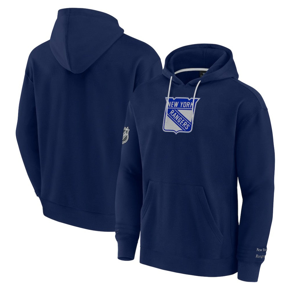 New York Rangers Fanatics Elements Pace Pullover Hoodie - Blue - NHL