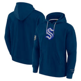 Seattle Kraken Fanatics Elements Pace Pullover Hoodie - Deep Sea Blue - NHL