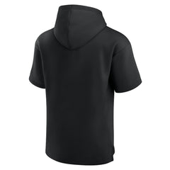Boston Bruins Fanatics Elements Ready Short Sleeve Pullover Hoodie - Black - NHL