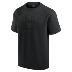 Pittsburgh Penguins Fanatics Elements Flex Tri-Blend T-Shirt - Black - NHL