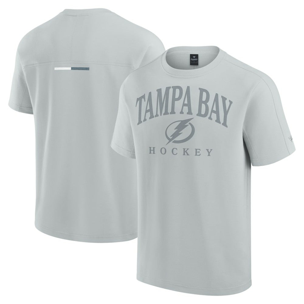 Tampa Bay Lightning Fanatics Elements Flex Tri-Blend T-Shirt - Gray - NHL