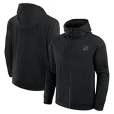 New York Rangers Fanatics Elements Tonal Primary Tri-Blend Full-Zip Hoodie - Black - NHL