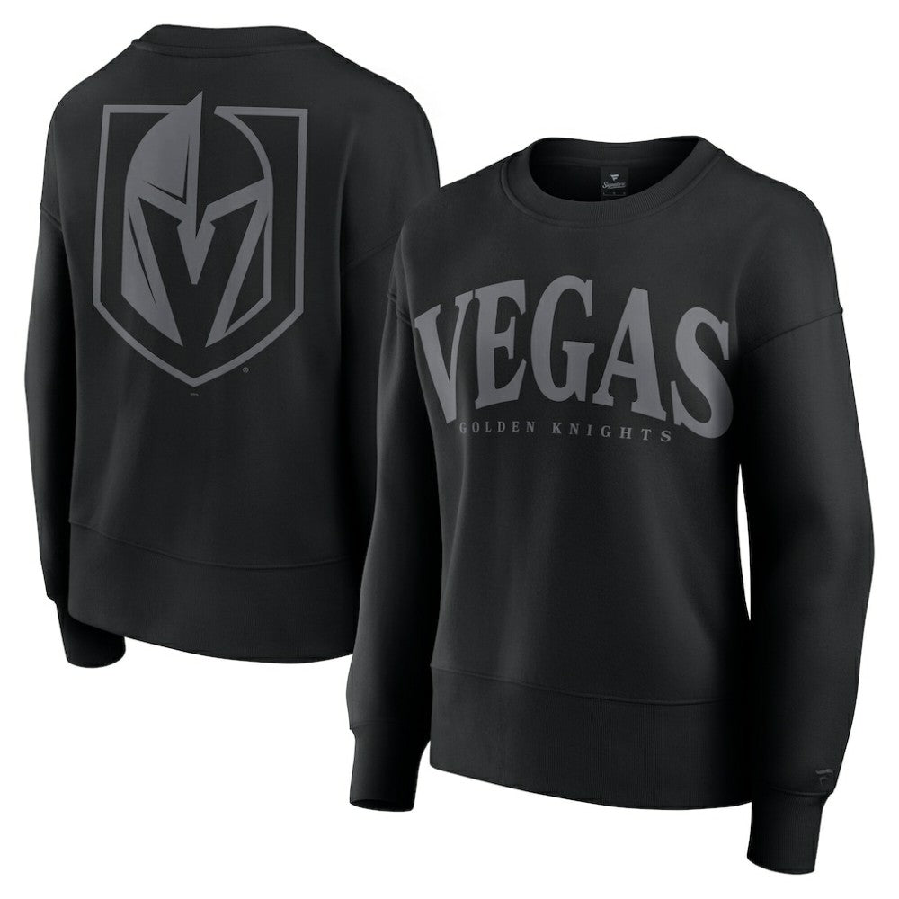 Vegas Golden Knights Fanatics Women's Elements Flow Pullover Sweatshirt - Black - NHL