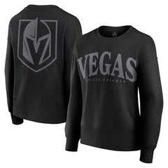 Vegas Golden Knights Fanatics Women's Elements Flow Pullover Sweatshirt - Black - NHL