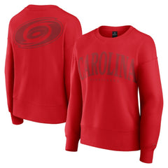 Carolina Hurricanes Fanatics Women's Elements Flow Pullover Sweatshirt - Red - NHL