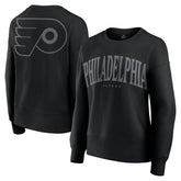 Philadelphia Flyers Fanatics Women's Elements Flow Pullover Sweatshirt - Black - NHL