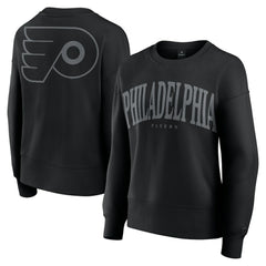 Philadelphia Flyers Fanatics Women's Elements Flow Pullover Sweatshirt - Black - NHL