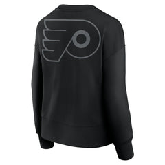 Philadelphia Flyers Fanatics Women's Elements Flow Pullover Sweatshirt - Black - NHL