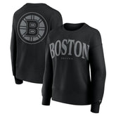 Boston Bruins Fanatics Women's Elements Flow Pullover Sweatshirt - Black - NHL