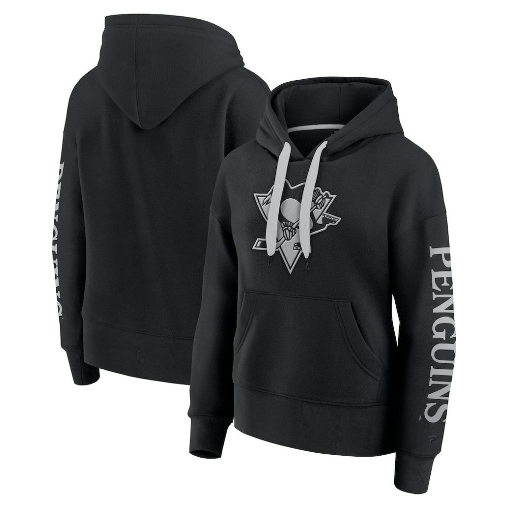 Pittsburgh Penguins Fanatics Women's Elements Next Pullover Hoodie - Black - NHL