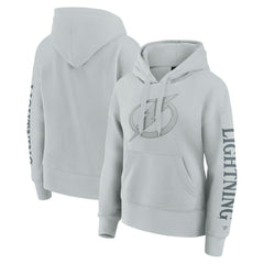 Tampa Bay Lightning Fanatics Women's Elements Next Pullover Hoodie - Gray - NHL
