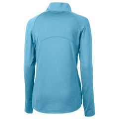 Milwaukee Brewers Cutter & Buck Women's City Connect Adapt Eco Knit Recycled Half-Zip Pullover Top - MLB