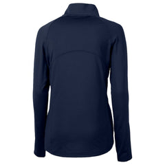 Chicago Cubs Cutter & Buck Women's City Connect Adapt Eco Knit Recycled Half-Zip Pullover Top - MLB