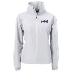 Milwaukee Brewers Cutter & Buck Women's City Connect Charter Eco Recycled Full-Zip Jacket - MLB