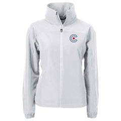 Chicago Cubs Cutter & Buck Women's City Connect Charter Eco Recycled Full-Zip Jacket - MLB