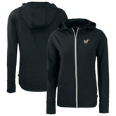 Washington Nationals Cutter & Buck Women's City Connect Daybreak Eco Recycled Full-Zip Hoodie - MLB