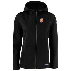 San Francisco Giants Cutter & Buck Women's City Connect Evoke Eco Softshell Recycled Full-Zip Hoodie Jacket - MLB