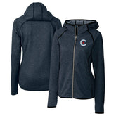 Chicago Cubs Cutter & Buck Women's City Connect Mainsail Full-Zip Hooded Jacket - MLB