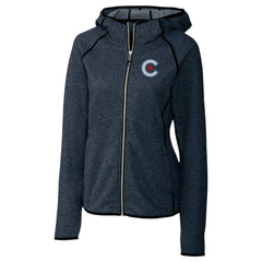 Chicago Cubs Cutter & Buck Women's City Connect Mainsail Full-Zip Hooded Jacket - MLB