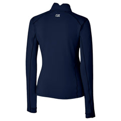 Chicago Cubs Cutter & Buck Women's City Connect Traverse Stretch Quarter-Zip Pullover Top - MLB