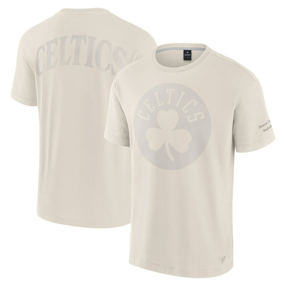 Boston Celtics Elements Iconic T-Shirt Cream - NBA