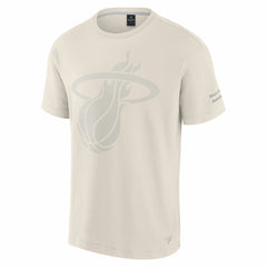 Miami Heat Elements Iconic T-Shirt Cream - NBA