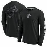 Miami Heat Elements Strive Long Sleeve T-Shirt Black - NBA