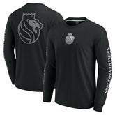 Sacramento Kings Elements Strive Long Sleeve T-Shirt Black - NBA
