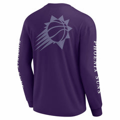 Phoenix Suns Elements Strive Long Sleeve T-Shirt Purple - NBA