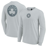 Boston Celtics Elements Strive Long Sleeve T-Shirt Gray - NBA