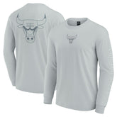 Chicago Bulls Elements Strive Long Sleeve T-Shirt Gray - NBA