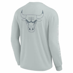 Chicago Bulls Elements Strive Long Sleeve T-Shirt Gray - NBA