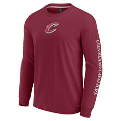 Cleveland Cavaliers Elements Strive Long Sleeve T-Shirt Wine - NBA