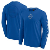 Detroit Pistons Elements Strive Long Sleeve T-Shirt Blue - NBA