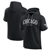 Chicago Bulls Elements Ready Short Sleeve Pullover Hoodie Black - NBA